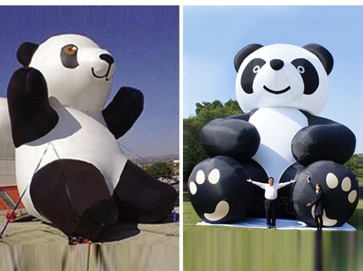重庆充气熊猫展示